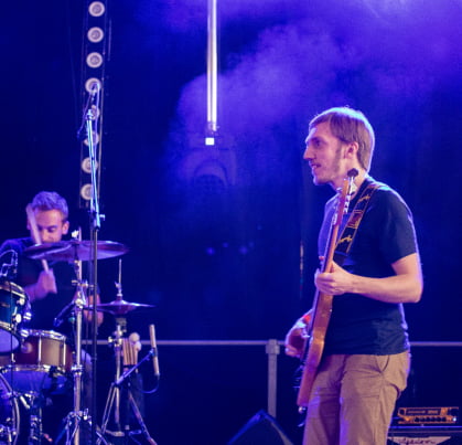 Le groupe TOSF au live Echo system à Scey sur Saone en 2021